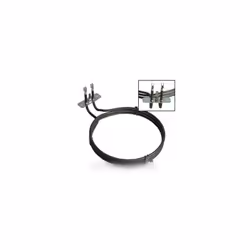 Résistance circulaire 2700w l245mm/ diam 190mm pour Four. Référence de la pièce : 93592731, Marque : CANDY.