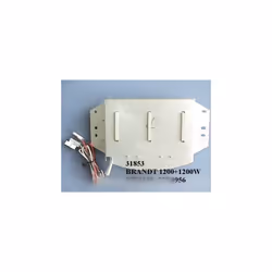 RESISTANCE POUR SECHE LINGE 1200W+1200W EQUIPEE DE FUSIBLE + 2 THERMOSTATS - - - - : 57X0120 - 57X0956-57X2272 565CD - AIR 60 ...