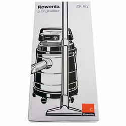 Description générale Boîte de 4 sacs WET & DRY d'origine pour aspirateur ROWENTA, spécialement conçus pour les aspirateurs cu ...