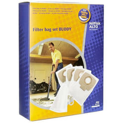 Nilfisk - Boite de 4 sacs + 1 filtre à eau buddy