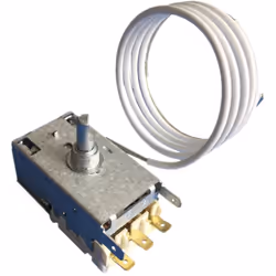 Thermostat K59H2800 K59L2621 pour Réfrigérateur, congélateur MIELE, LIEBHERR, THERMOR, LIEBHERR, ARISTON HOTPOINT, INDESIT, O ...