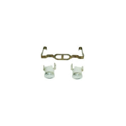 Kit 2 klixons + support de montage pour sl, Sèche-linge, 481225928681