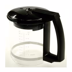 Verseuse 12 tasses pour Cafetière. Référence de la pièce : F0464210F, Marque : KRUPS. Couleur de la pièce : Transparent.