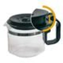 Verseuse Universelle Wpro - Adaptée pour Cafetières - 12/15 Tasses - Verre Anti-choc - Noir