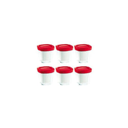 Lot de 6 pots pour Yaourtière SEB XF100501