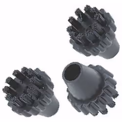 Brosse buse x3 pour nettoyeur vapeur POLTI POPAEU0250, PAEU0250 Appareils compatibles : [NETTOYEUR VAPEUR POLTI: ] 1030, PTEU ...