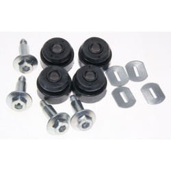 Bosch - jeu de fixation silent bloc pour refrigerateur b/s/h