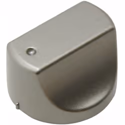 Bouton manette inox d'origine pour four et cuisinière ARISTON HOTPOINT, WHIRLPOOL, VEDETTE C00298879 Appareils compatibles : ...