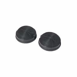 Lot de 2 filtres à charbons pour Hotte LADEN 484000008784. Dimensions : 150 mm x 50 mm.