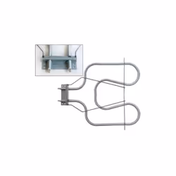 Résistance de sole 230v 1100w pour Cuisinière. Référence de la pièce : 616021, Marque : SIDEX. Caractéristiques de la pièce = ...