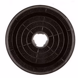 Filtre charbon rond type D185 CHF185 (à l'unité) d'origine pour hotte INDESIT, ARISTON HOTPOINT Vendu à l'unité Elaboré avec  ...