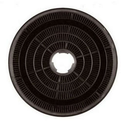 Wpro - Filtre charbon rond type D185 CHF185 (à l'unité) d'origine 170X33 mm (481281728938) Hotte ariston hotpoint, arthur martin electrolux, indesit