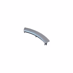 Poignée pour Lave-Linge SIEMENS 00643356. Couleur de la pièce : Gris, Dimensions : 240 x 35 x 75 mm.