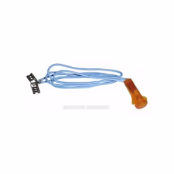 Lampe témoin orange avec fils pour Plaque de cuisson. Référence de la pièce : 93431195, Marque : ROSIERES.