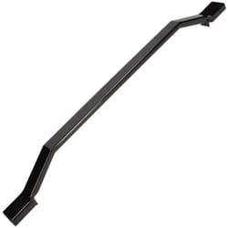 Poignée de porte noire (C00299109) Four, cuisinière Indesit