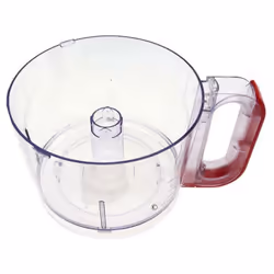Bol hachoir nu rouge pour robot ménager MOULINEX MS-5A07401 Appareils compatibles : [ROBOT MÉNAGER MOULINEX: ] FP653GB1/700,  ...
