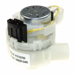 Electrovanne pour Lave-vaisselle Smeg 690072832. Dimensions : 120 x 95 x 115 mm.
