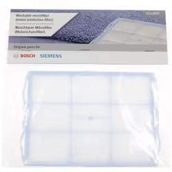 Filtre de protection pour Aspirateur BOSCH 00578863. Dimensions : 155 x 108 x 13 mm.