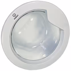Hublot complet livré sans charnière en mètal pour lave-linge INDESIT, WHIRLPOOL, ARISTON HOTPOINT C00270980 Appareils compati ...