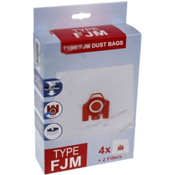 Miele - Boite de 4 sacs à poussière synthétiques fjm compatible