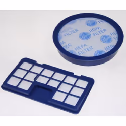 Kit filtres U64 pour Aspirateur. Référence de la pièce : 35601223, Marque : HOOVER. Couleur de la pièce : Bleu.