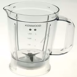 Bol blender avec couteau pour robot ménager KENWOOD KW714298 Appareils compatibles : [ROBOT MÉNAGER KENWOOD: ] BR(127V), BR(2 ...
