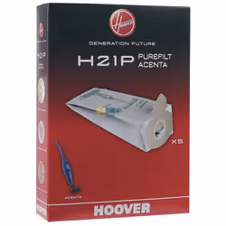 Boite de 5 sacs H21 pour Aspirateur HOOVER 35600704 Appareils compatibles : [ASPIRATEUR HOOVER: ] 39400016, 39400017, 3940001 ...
