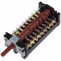 Commutateur compatible pour Four, cuisinière VALBERG, TELEFUNKEN, CONTINENTAL EDISON 32009169, 4200000.051 Appareils compatib ...