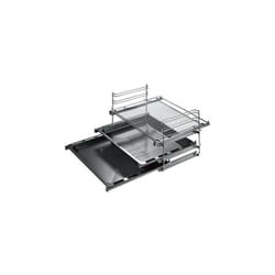 Bosch - jeu de glissieres de four (3 niveaux avec fonction stop) pour four neff - siemens