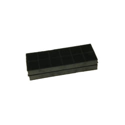 Filtres à charbon actif (x2) 25 x 9,5 x 2,3 cm pour hotte candy - hoover - rosières