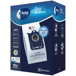 Electrolux - Sachet de sacs(x12) E201SM d'origine long performance pour Aspirateur 9001684811