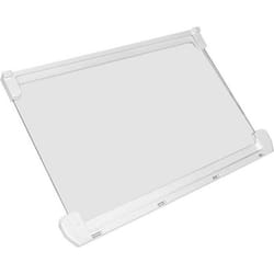 CLAYETTE EN VERRE 434x292x4 MM AVEC PROFILS POUR RÉFRIGÉRATEUR SCHOLTÈS - INDESIT - ARISTON HOTPOINT - SMEG C00517626