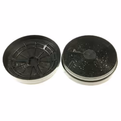 Lot de 2 Filtre à charbon actif pour Hotte Oceanic 49037930. Dimensions : 175 x 35 mm, Contenu: 2 pièces.