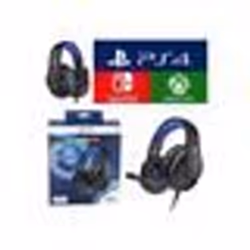 Casque Gamer - Under Control - Pro-SH3 - Bleu - Compatible PS4 - Micro rabattable