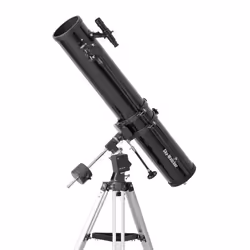 Télescope Newton Sky-Watcher 114/900 sur EQ1 motorisée en AD - SKY WATCHER - Blanc - Observation planétaire