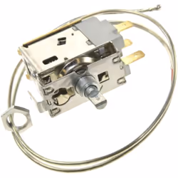 Thermostat WDF34K-921-028 pour réfrigérateur CANDY, WHIRLPOOL, CURTISS, CONTINENTAL EDISON, FAGOR, BRANDT, VEDETTE, HOOVER, I ...