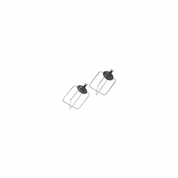 Lot de 2 fouets acier pour Robot. Référence de la pièce : KW714767, Marque : KENWOOD. Couleur de la pièce : Gris.