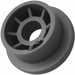 Roulette panier inférieur (x1) d'origine pour lave vaisselle ARISTON HOTPOINT, INDESIT, SCHOLTES, WHIRLPOOL, BAUKNECHT, IGNIS ...