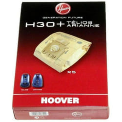 Hoover - Boite de 5 sacs antibacterie H30S sensory telios arianne (09178278) Aspirateur 36087