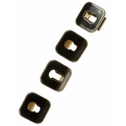 Lot de 4 douilles support de gradin d'origine (00631174) Four, cuisinière neff, junker, viva Bosch blaupunkt, siemens, constructa