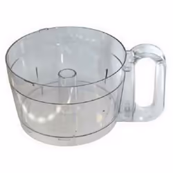 Bol hachoir sans couvercle pour robot ménager SEB, MOULINEX 5A07200, MS-5A07200 Appareils compatibles : [ROBOT MÉNAGER MOULIN ...