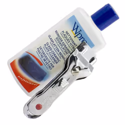 Kit vitrocéramique comprenant 1 crème nettoyante vitro 250 ml dorigine (VTC101) + 1 grattoir (SCR200) + 10 lames (LGV009)