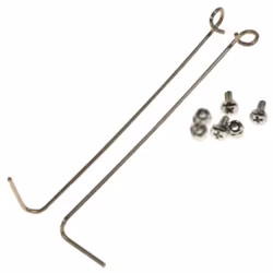 Kit ressort portillon tambour ODALIS d'origine compatible pour lave linge WHIRLPOOL, BAUKNECHT, LADEN, IGNIS, RADIOLA Prévoir ...
