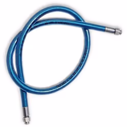 Flexible VISSINOX gaz naturel long. 1m durée de vie illimitée d'origine pour four, cuisinière, et table de cuisson Flexible t ...