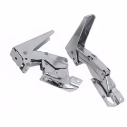 Jeu de 2 charnières d'origine pour réfrigérateur, congélateur WHIRLPOOL, BAUKNECHT, IGNIS, IKEA WHIRLPOOL, FAGOR 481231018672 ...