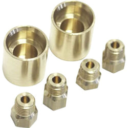 Jeu d'injecteurs gaz naturel / gaz de ville (71X3467) Four, cuisinière 143724 brandt Sauter vedette, fagor