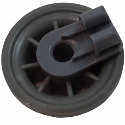 Roulette panier inférieur compatible (x1) pour lave-vaisselle Les roulettes en bon état assurent la stabilité du panier infér ...