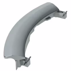 Poignée de porte hublot compatible pour lave-linge SIEMENS Longueur 245 mm, largeur 84 mm, hauteur 35 mm 00751791 Appareils c ...
