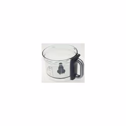 Ensemble bol pour Robot. Reference de la piece : KW714762, Marque : DELONGHI. Couleur de la piece : Noir.