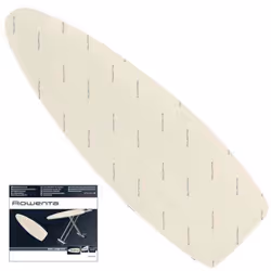 Housse de table à repasser pour centrale vapeur ROWENTAHousse 100% coton - Interieur 100% polyesterSurface de repassage : 130 ...